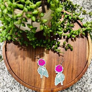 Brand new pastel goth earrings